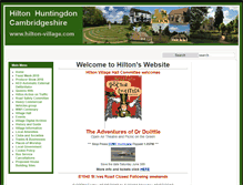 Tablet Screenshot of hilton-village.com